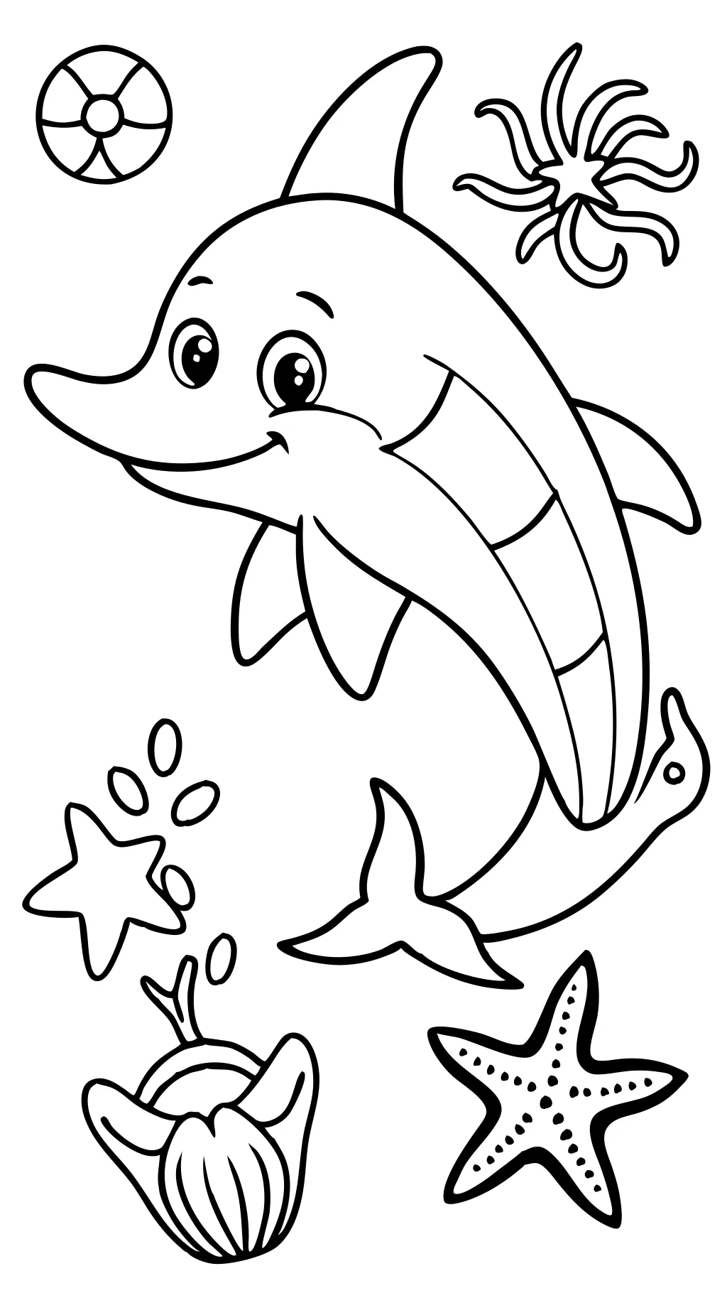 ocean animal coloring pages